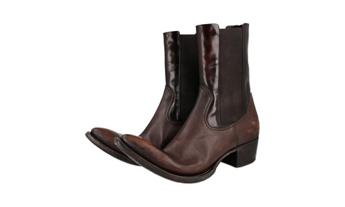 Prada leder cowboy chelsea - leder,