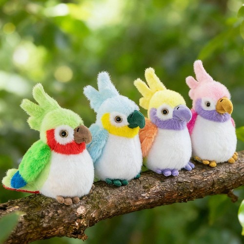 Papagei stofftier geschenkidee - papagei,