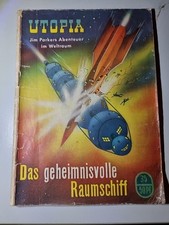 Utopia Zukunftsroman Konvolut 8 Hefte – Nr. 35,52,73,106,121,132,187,266 (Pabel)