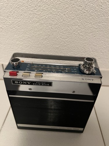 Sony 74l radio made in - 7f,