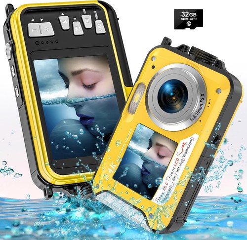 Unterwasserkamera uhd 56mp - uhd, 4k