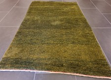 Boho Chic Handgeknüpfter Orientteppich Gabbeh Perser Teppich Vintage 146X89cm