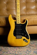 Vintage 1979 Fender Stratocaster Natural Tremolo Model
