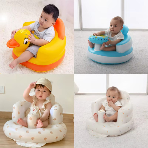 Aufblasbarer baby sessel mit - aufblasbarer,