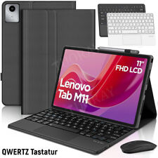Hülle Für Lenovo Tab M11 TB-330FU/331FC 11'' 2024 QWERTZ Tastatur mit Touchpad
