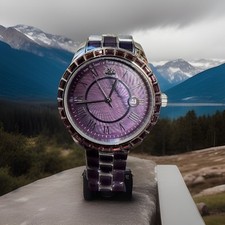 Grafenberg Quarzuhr Damen SDZ01-190 flieder 38 mm NEU Salvador Dali