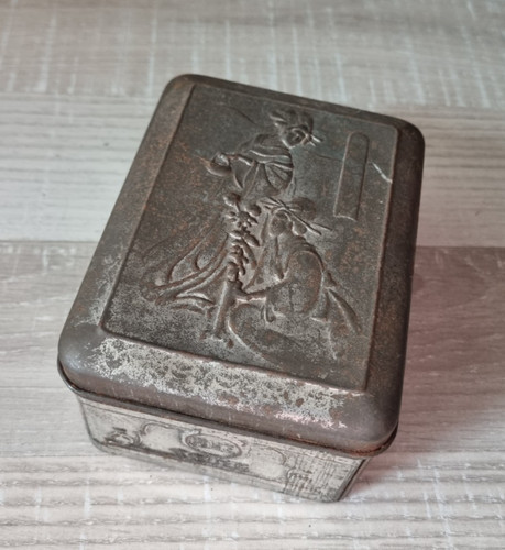 Antik teedose blechdose dose - antik,