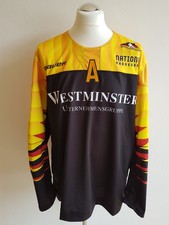 Patrick Hager Deutschland DEB Game Worn Used Trikot Eishockey Rosenheim München