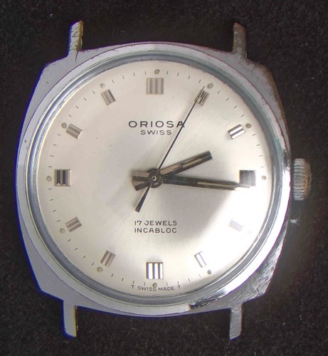 Oriosa silver dial men - oriosa,