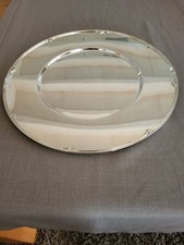 Platzteller, Robbe & Berking,  Modell ALT-Faden, versilbert, Unbenutzt