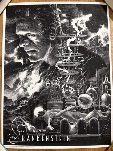 Frankenstein siebdruck nicolas - siebdruck,