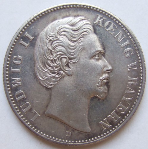 Mark 1880 bayern - 2, ludwig