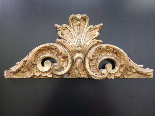 Goldfarbenes wandrelief - goldfarbenes,