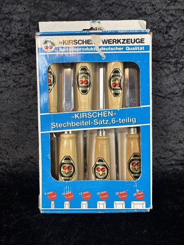 Kirschen stechbeitelsatz 6tlg - stechbeitelsatz,