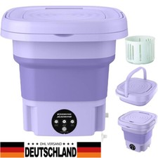 Camping Mini Waschmaschine | Waschautomat bis 8 KG | Reisewaschmaschine | Mobile