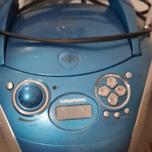 Grundig boombox player - grundig, cd-player