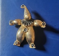 Brosche Clown/Pierrot/Harlekin