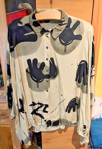 Rundholz bluse handpainting - rundholz,