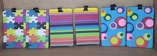 Lot of 6 Colorful/Rainbow