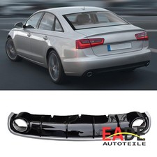 HECKSTOßSTANGE DIFFUSOR ENDROHRE AUSPUFF  FÜR AUDI A6 C7 4G S OPTIK LIMO 11-14