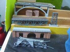 HO 3 gebaute Brücken 32-34cm lang im Set  "Gebraucht"(919)