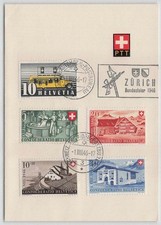 Schweiz Nr. 471-474 gestempelt
