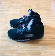 jordan 5 black metallic in