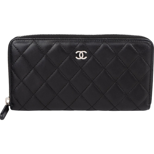 Chanel quilted lambskin long - chanel,