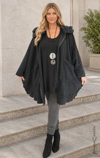 Lagenlook oversize poncho - lagenlook,