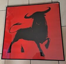 Lizensierter Kunstdruck by Inna Panasenko Stier Toro Gerahmt Spanien 
