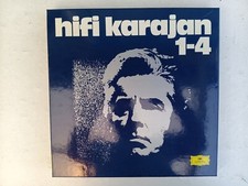 Schallplatte Vinyl LP, hifi 1-4 karajan, Deutsche Grammophon