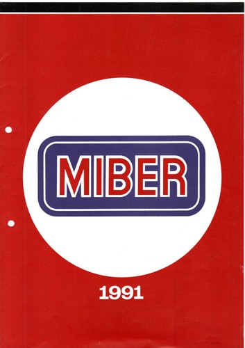 Miber prospekt katalog h0 - miber, 1:87