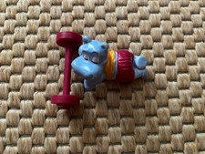 Ü-Ei Happy Hippos im Fitnessfieber Träumer Tommy Hemd orange 1990