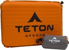 TETON Sports Camping-Sitzkissen; Stadionsitz; Bürostuhl; Auto-Pad; aufblasbar