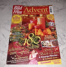 Bild der Frau 1/2017 Advent Backen Schmücken Basteln Rezepte Plätzchen Dekoideen