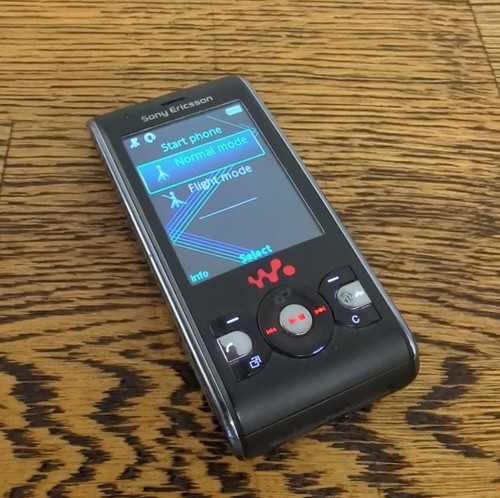 Sony ericsson w595 - ericsson, schwarz
