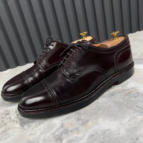 Alden medallion cap toe - medallion, full