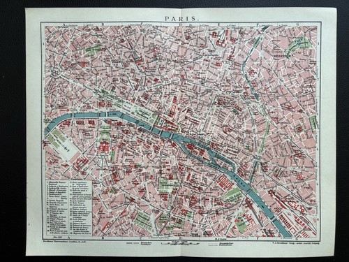Antiker historischer stadtplan - antiker,