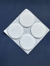 4 Möbelgleiter Filzgleiter Parkettschoner a’ 3mm Stark Ø 3,7cm selbstklebend TOP