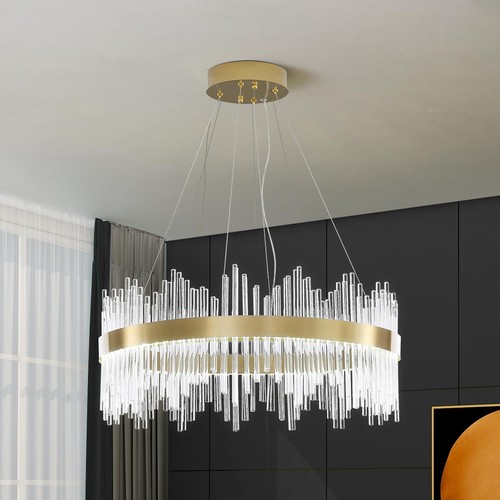 Kristall kronleuchter led - kristall,
