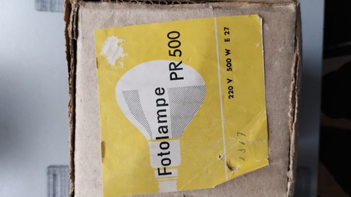 Photo studio lampe 500 - 500, e27