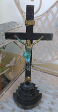 Uraltes Standkruzifix -