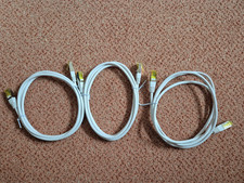 3 Stück Netzwerkkabel - Cat 8 ca. 1 m lang