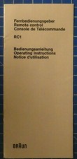 BRAUN Fernbedienungsgeber RC1