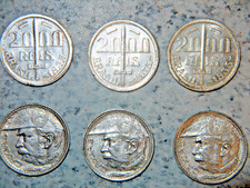 2000 Reis „Duke of Caxias“, Brasilien (Brazil), 1935, Silber (ss/VF)