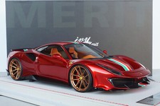 IVY MERIT NOVITEC Ferrari 488 Pista, wine red , 1 OF 66, 1:18 , NEU, NO BBR/MR