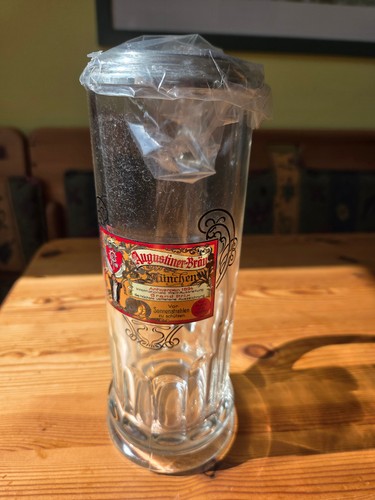 Augustiner glas bierkurg - augustiner, glas-bierkurg