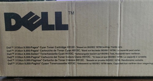 Dell 3130cn cyan toner - dell,