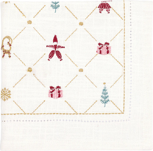 Greengate napkin emb - emb, clarina