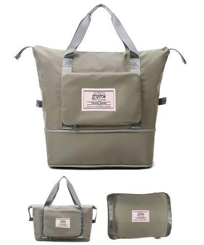 Faltbare reisetasche mit - faltbare,